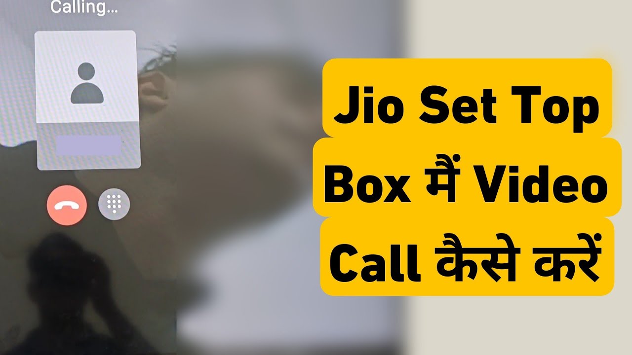 How To Make Video Call In Jio Set Top Box | Jio Set Top Box Se Tv Me Video Call Kaise Kare