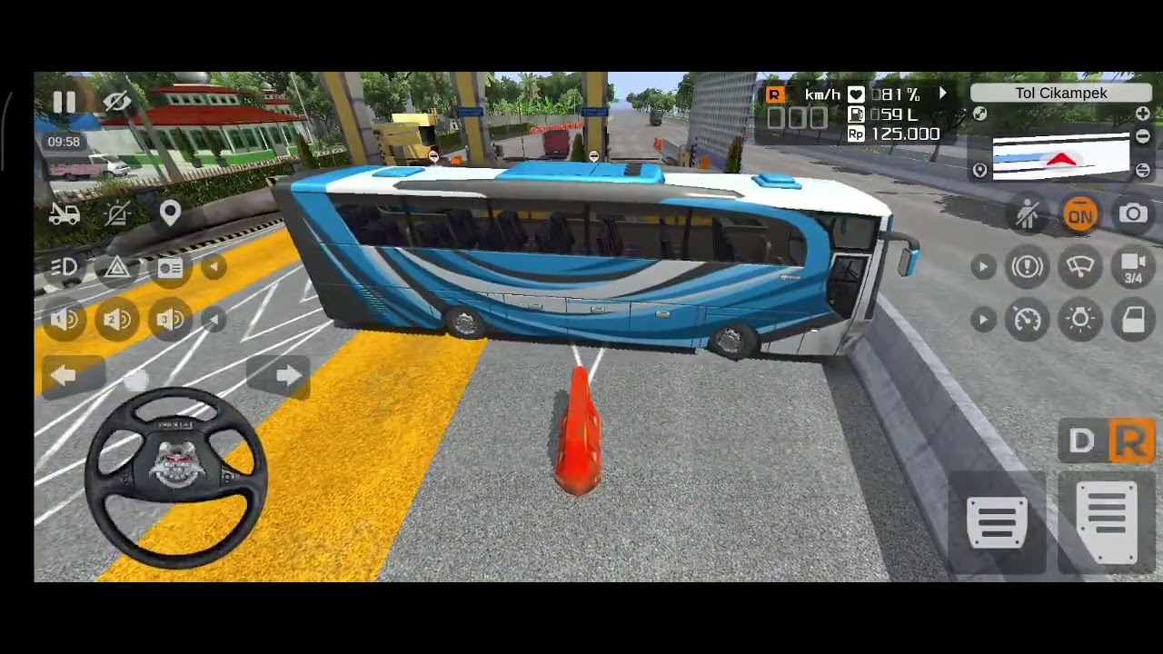 New game play video first time drive bus 🚌