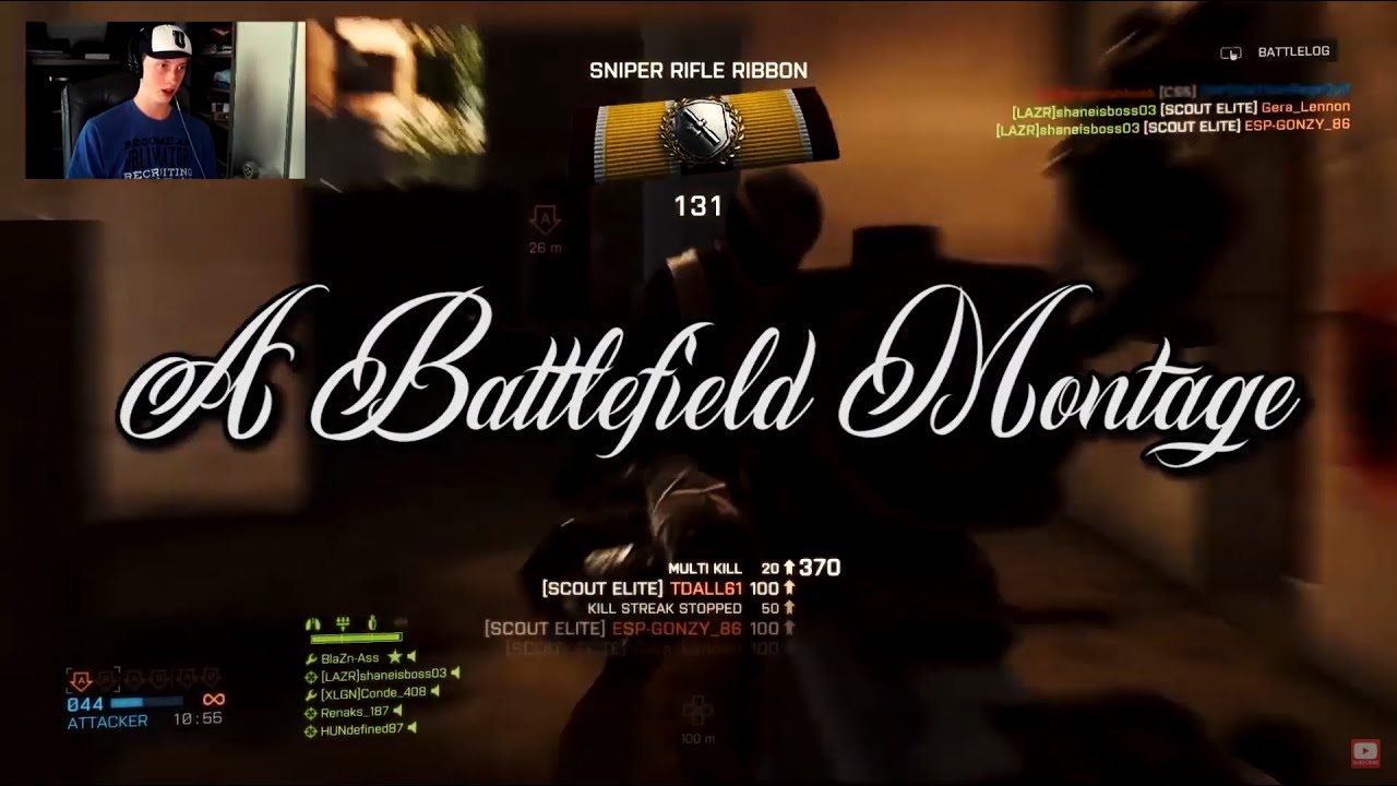 Battlefield 4/Hardline Montage *ALMOST* 10k Subs!