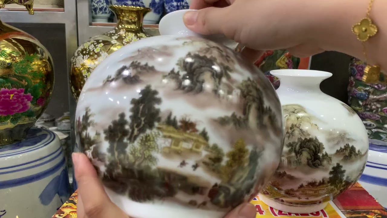 Gốm sứ Giang Tây, dĩa trái cây, trà bộ 12 cô tiên 16/10/2025 gọi 0965946474
