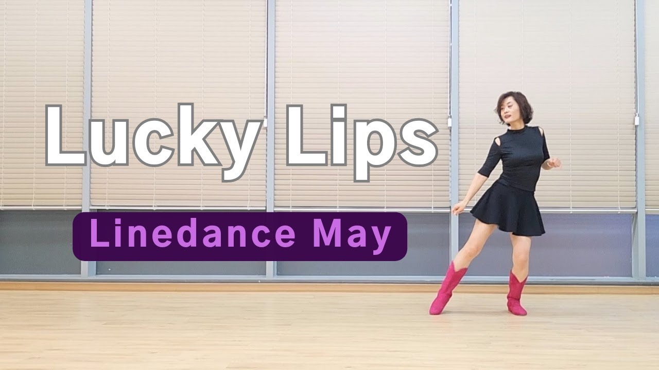 Lucky Lips Line Dance (Absolute Beginner)-Demo