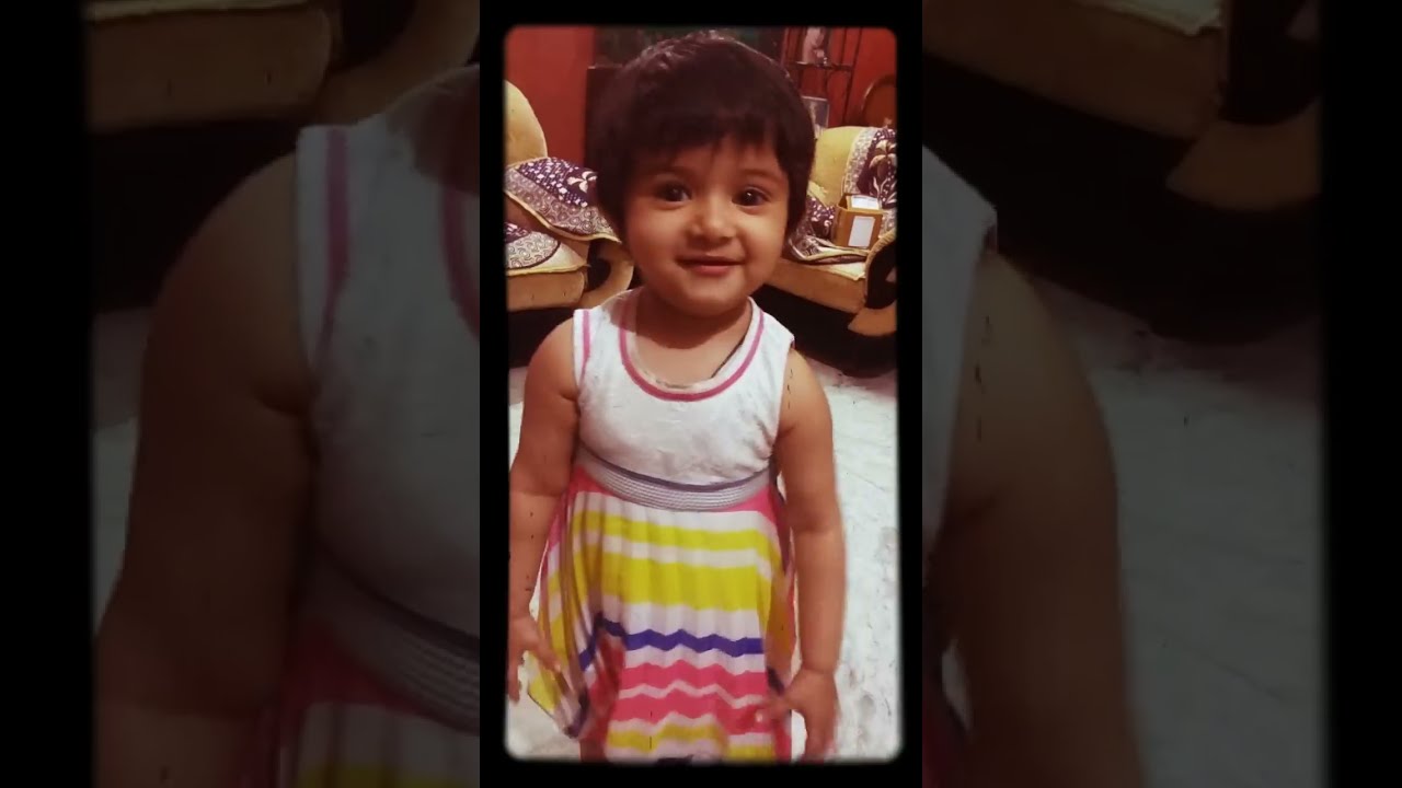 Ka Hua Mere Bache ~ papa ki pari ~ Cute baby ~ Avni Bhardwaj first video ~ avni ke Papa Gussa ho gye