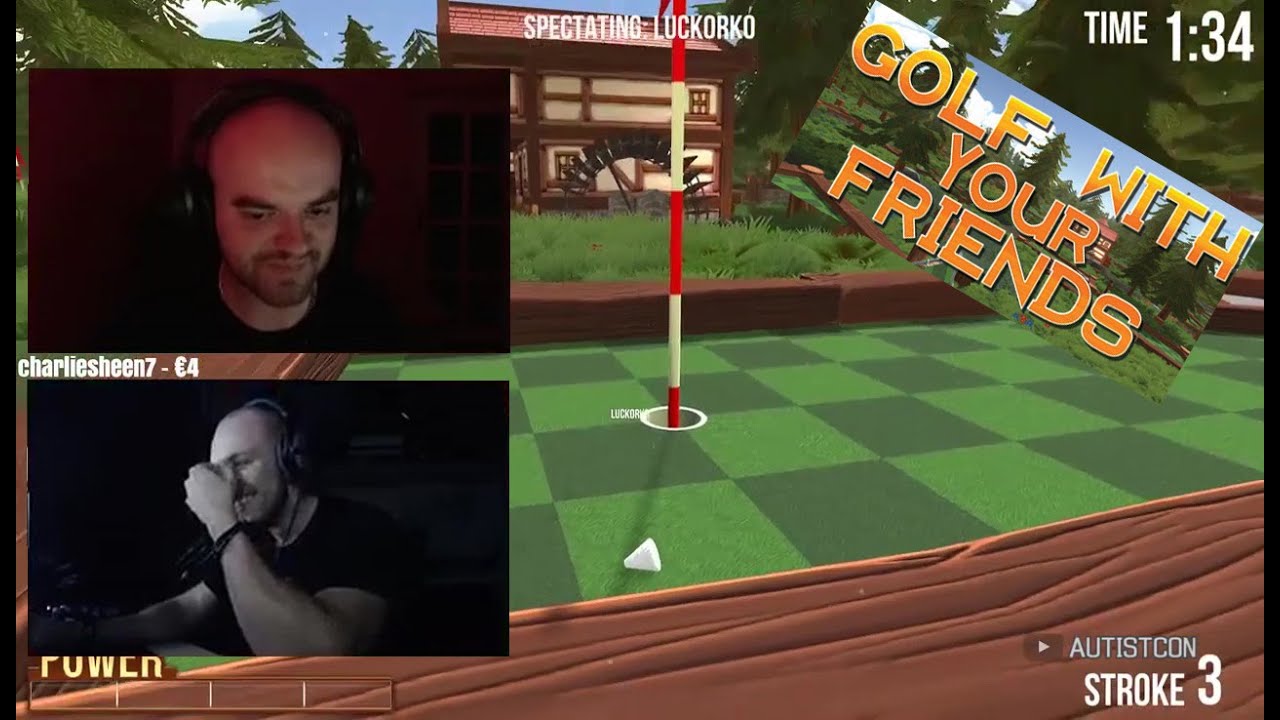 Restt, Žolík, Luck0r - Golf With Your Friends [DOUBLE FACECAM]