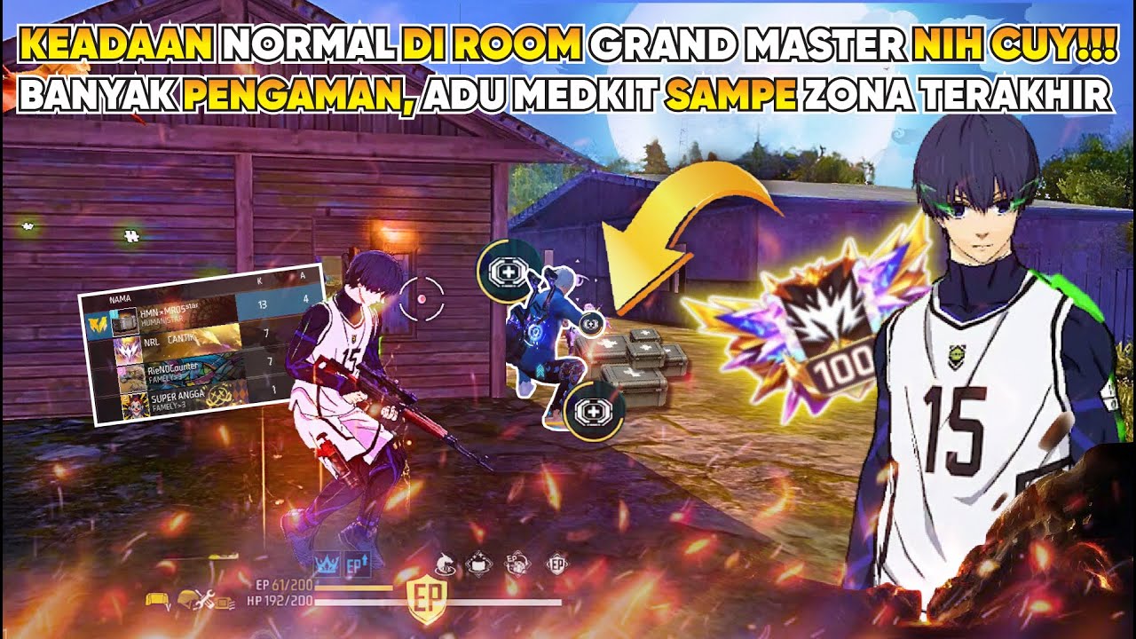 GILA ROOM GRAND MASTER INI BANYAK BANGET PENGAMAN | SAMPE NGADU MEDKIT ZONA TERAKHIR!!!