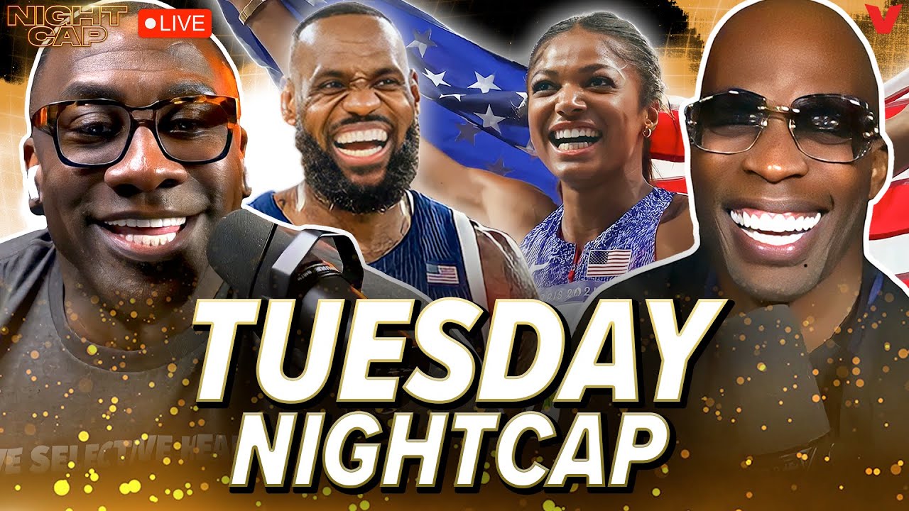 Team USA beats Brazil, Gabby Thomas wins 200m, Brandon Aiyuk rumors | Nightcap | Paris Olympics