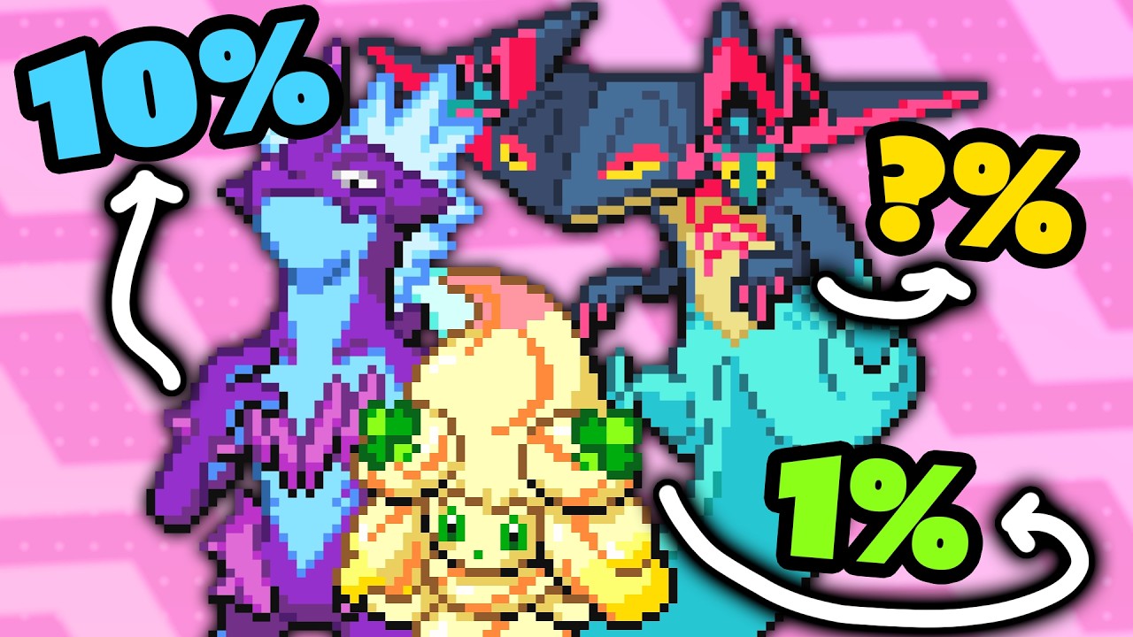 Beating Pok&eacute;mon Shield with The Rarest Pok&eacute;mon Team