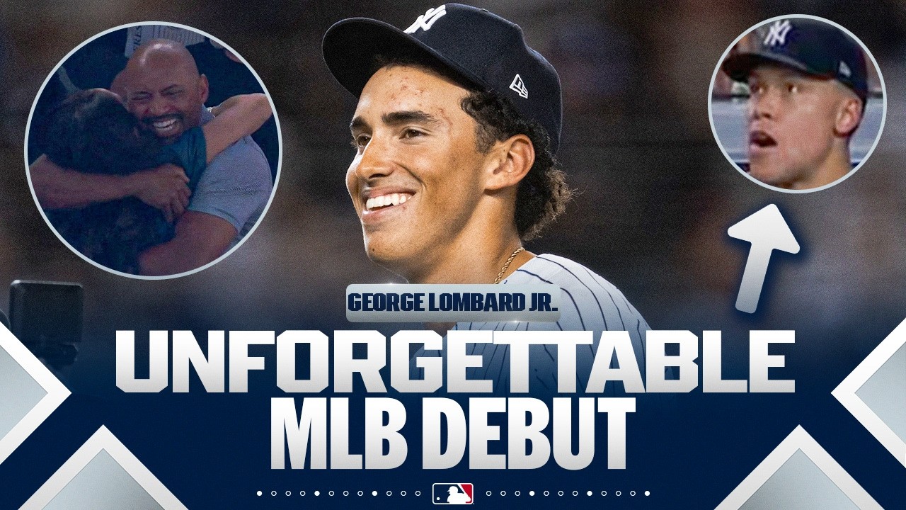 A DEBUT TO REMEMBER! George Lombard Jr. goes yard & is instrumental in Yankees win! | MLB Highlights