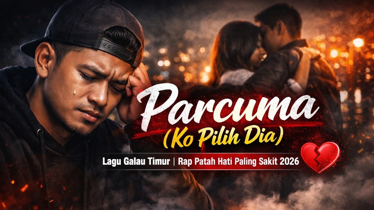 Parcuma (Ko Pilih Dia) – Lagu Galau Timur | Rap Patah Hati Paling Sakit 2026