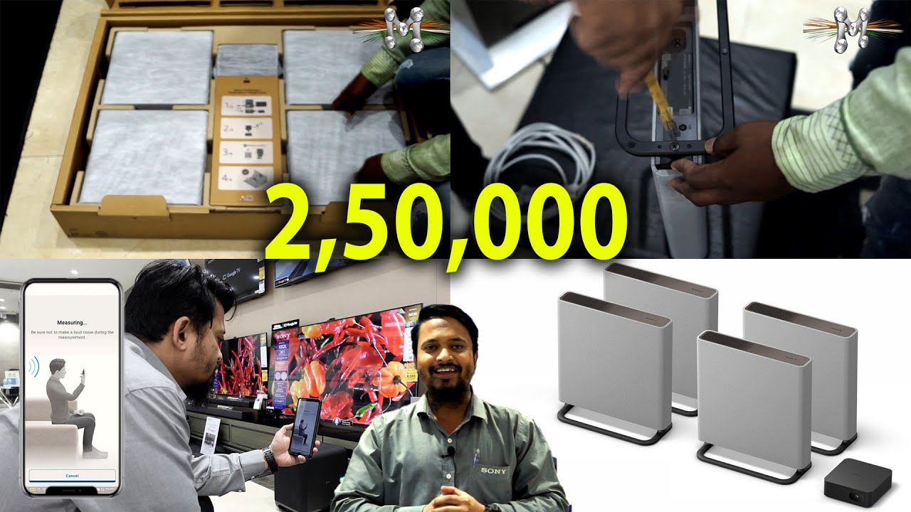 Sony BRAVIA Theatre Quad | HT-A9M2 Unboxing and Setup #sony  #HomeTheater #DolbyAtmos