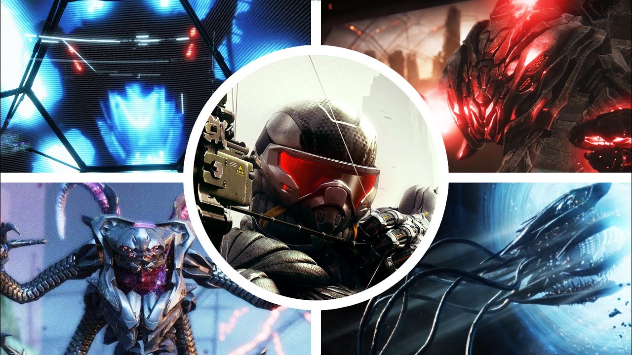 Crysis Remastered Trilogy [Crysis 3] - All Bosses + Ending