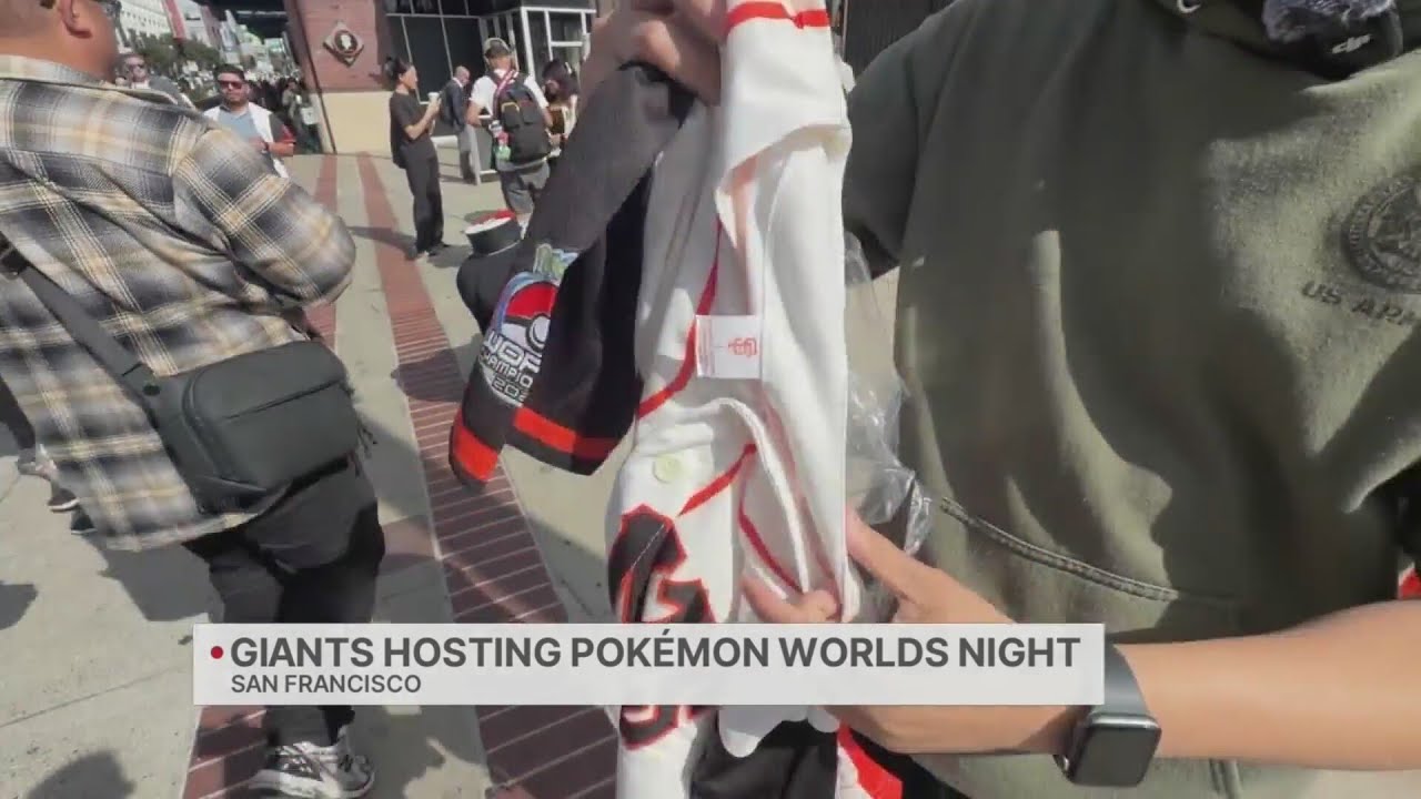 SF Giants проводят вечер Pok&eacute;mon World's Night