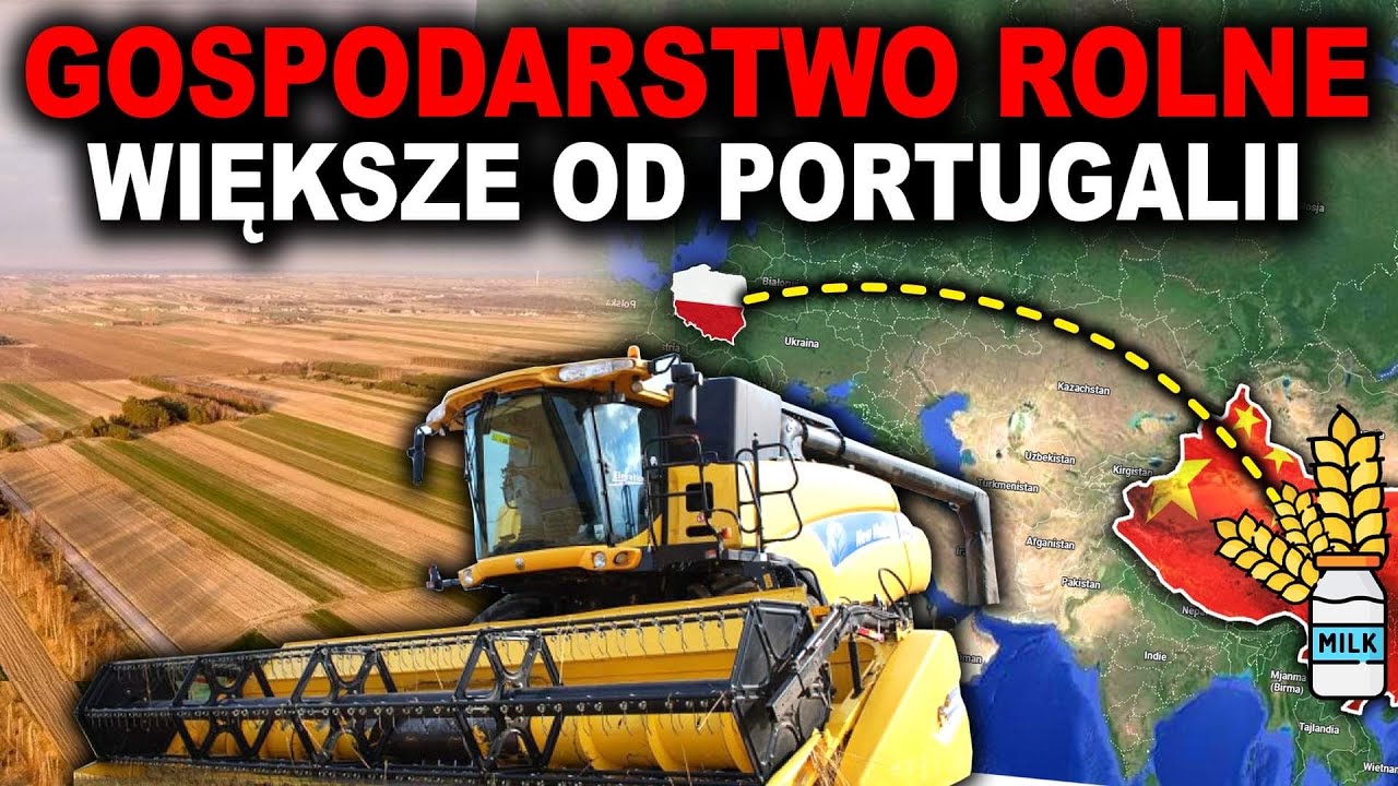 NAJWIĘKSZE GOSPODARSTWO ROLNE NA ŚWIECIE I W POLSCE - jak wygląda?