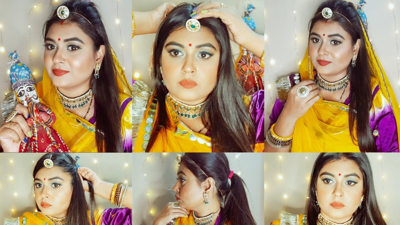 राजपूती रखड़ी को लगाने के तरीके | Wear Rakhdi With 7 Different Hairstyles | RajasthniRajputiJewellery