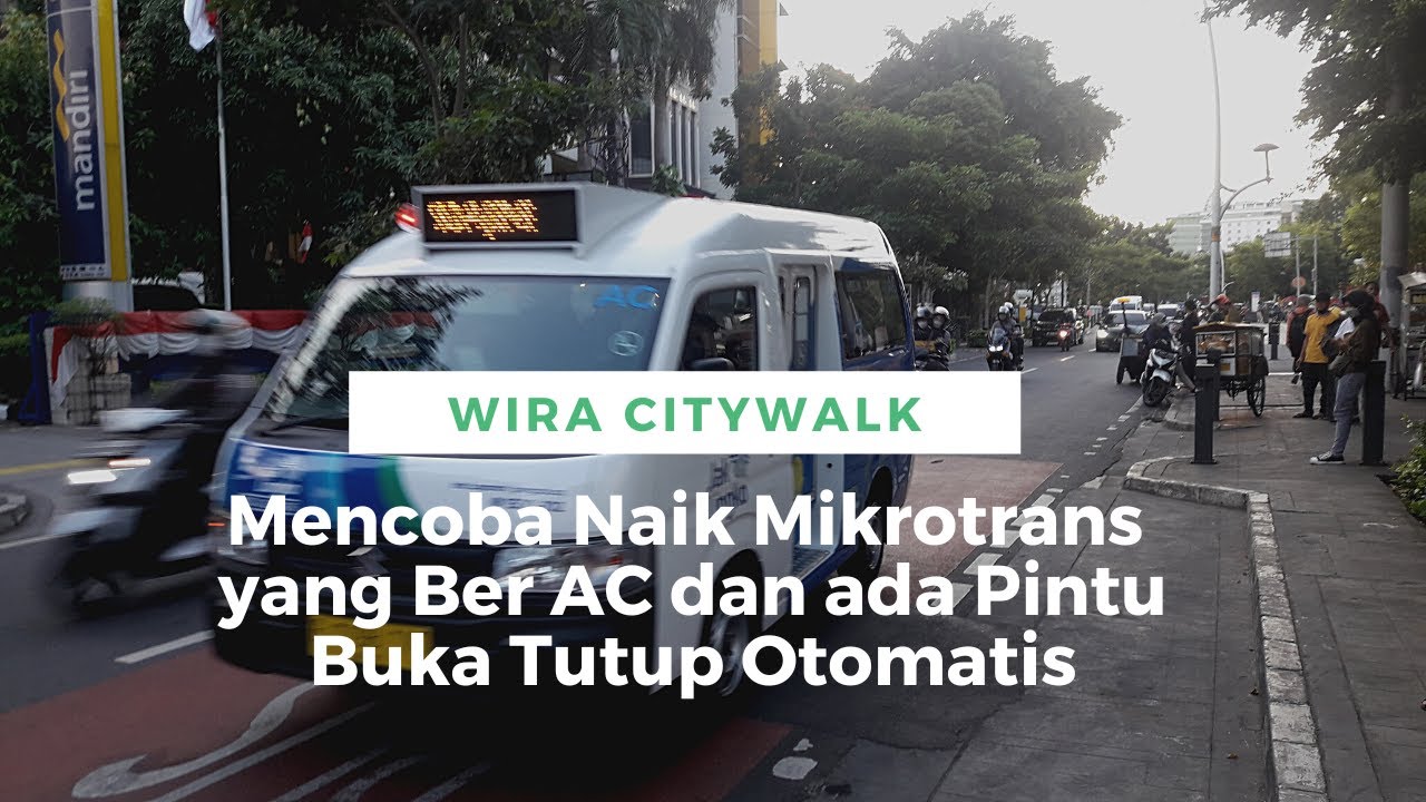 Semakin Keren ada Mikrotrans Menggunakan AC dan Gratis dengan Rute JAK10A
