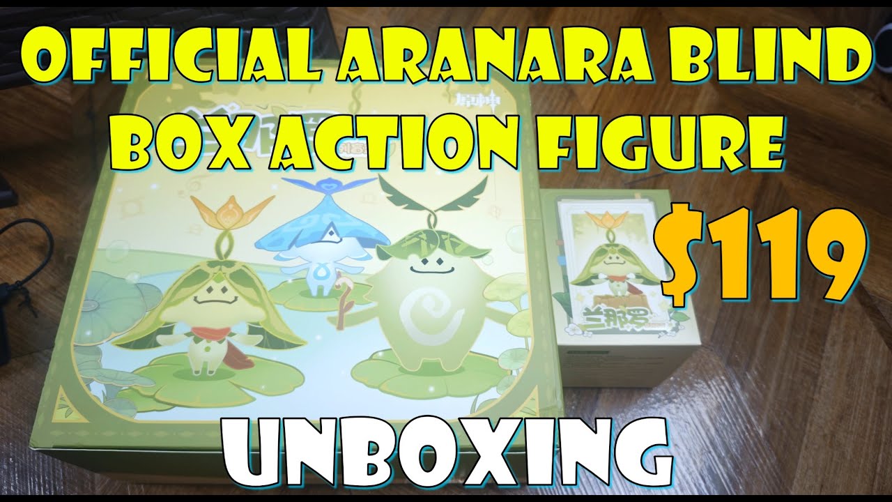 Mihoyo Official Aranara Blind Box Figure Unboxing