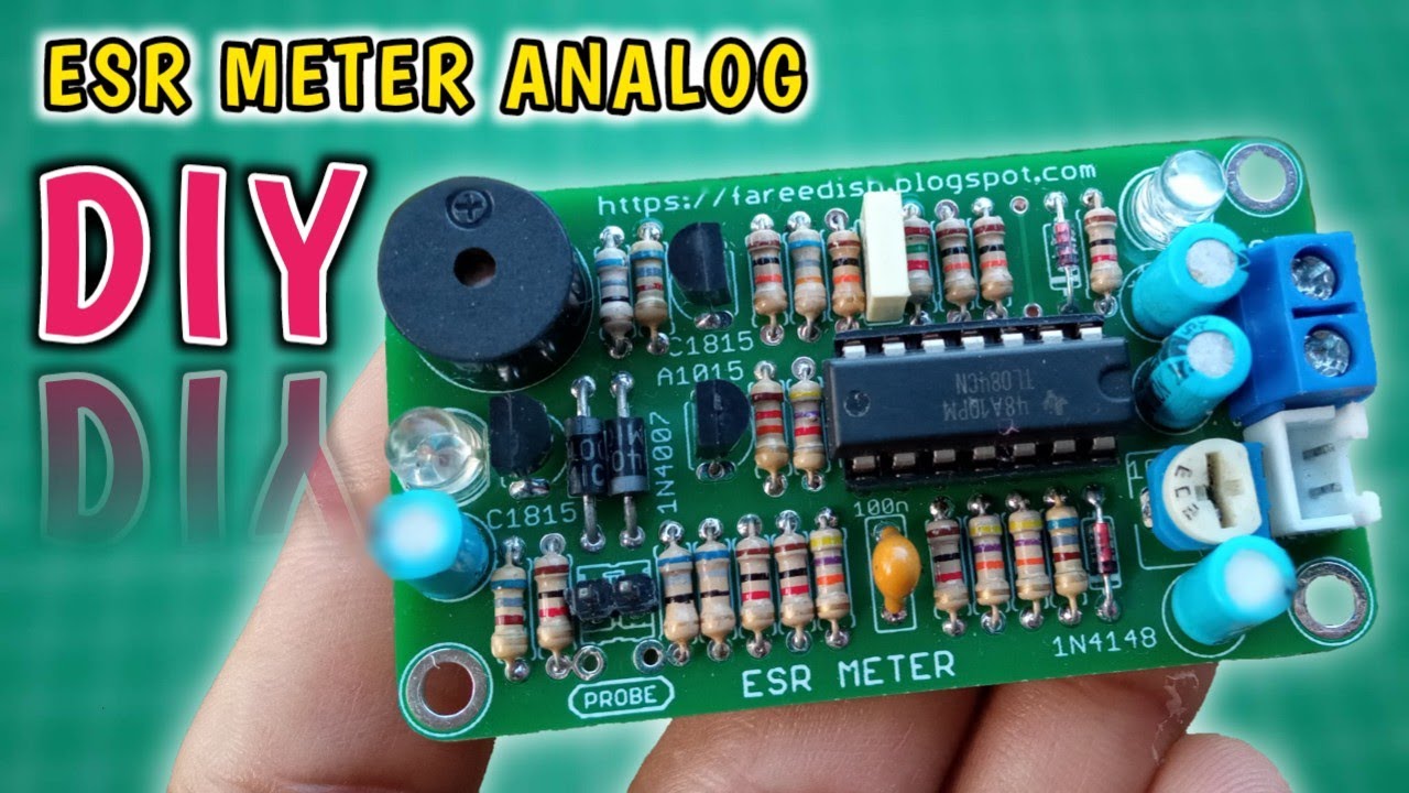 Membuat ESR Meter Analog + Continuity Tester
