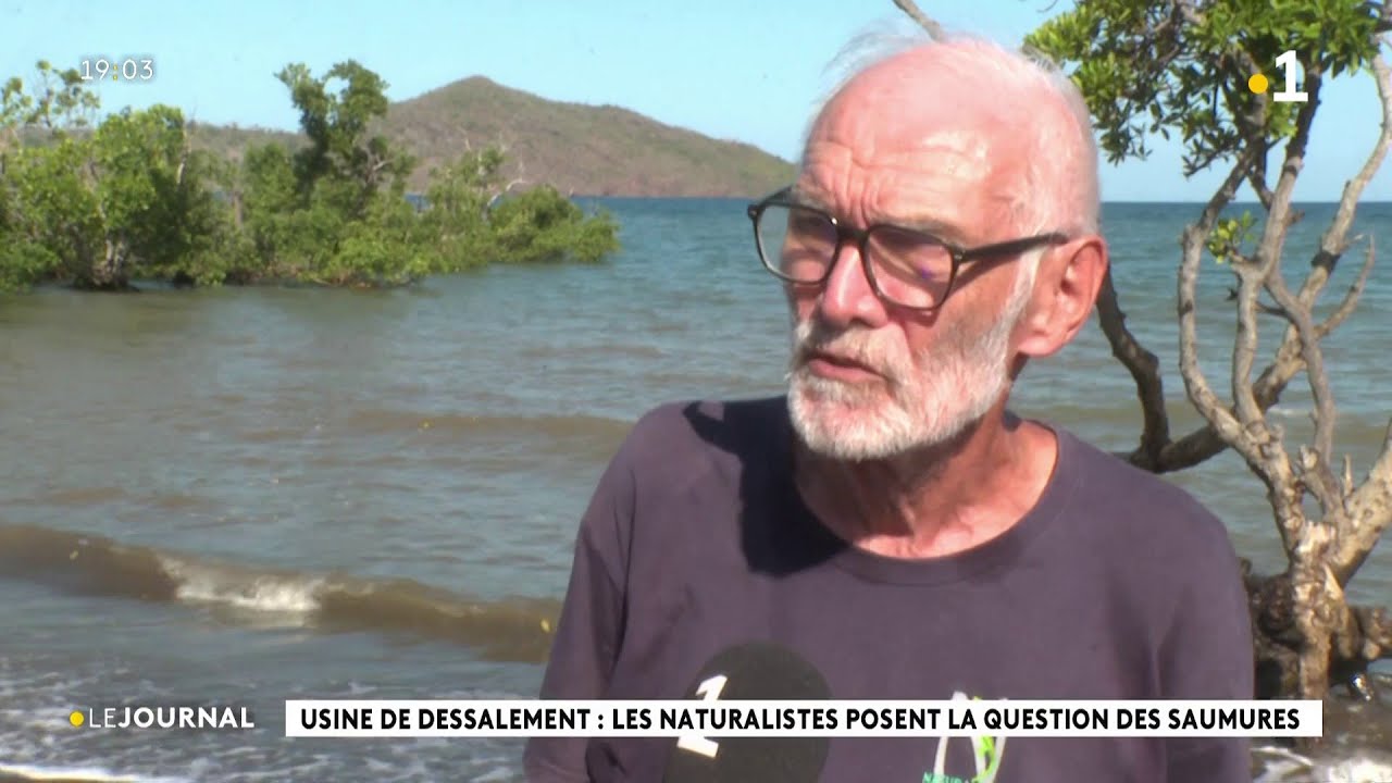 Usine de dessalement : Les Naturalistes posent la question des saumures
