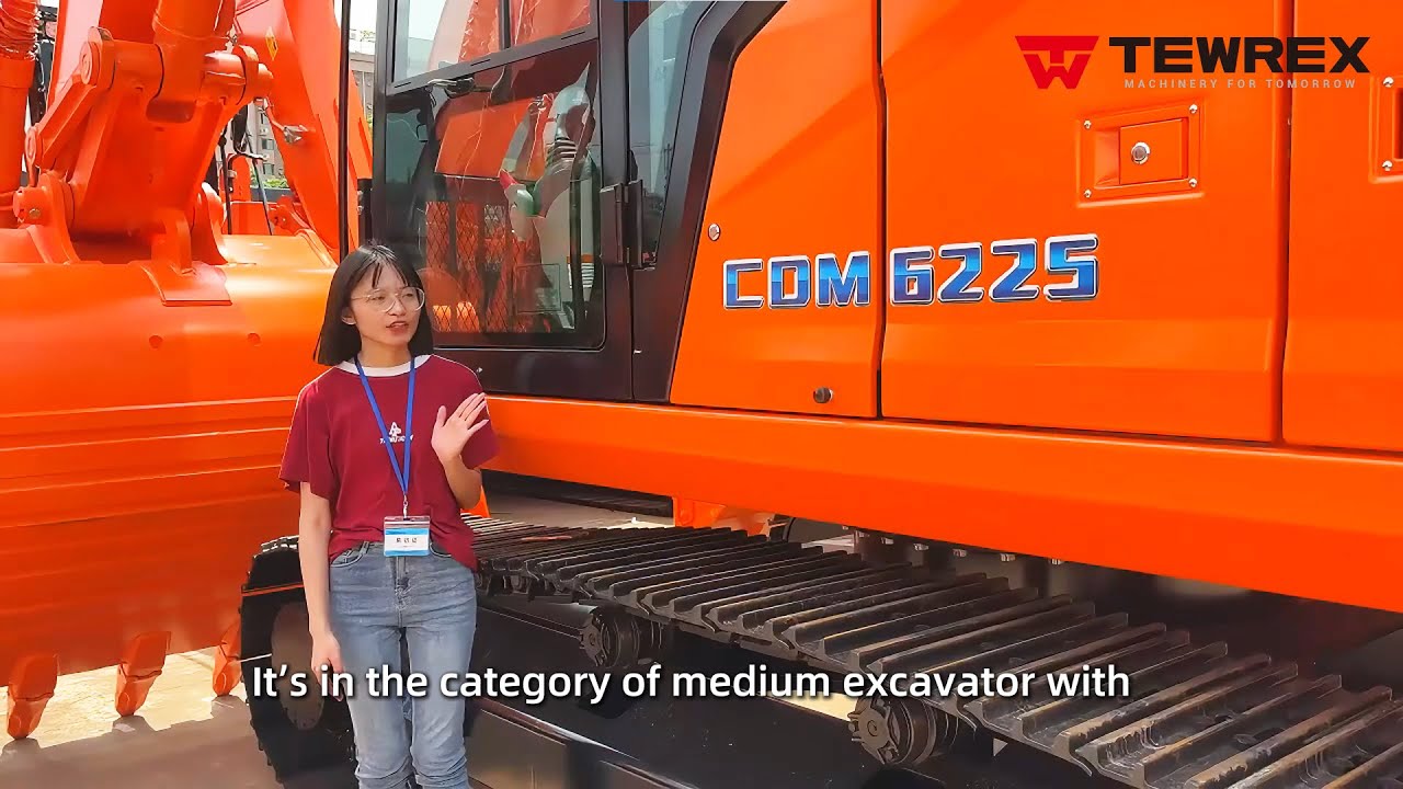Powerful Performance: The LONKING CDM6225 Excavator In Action