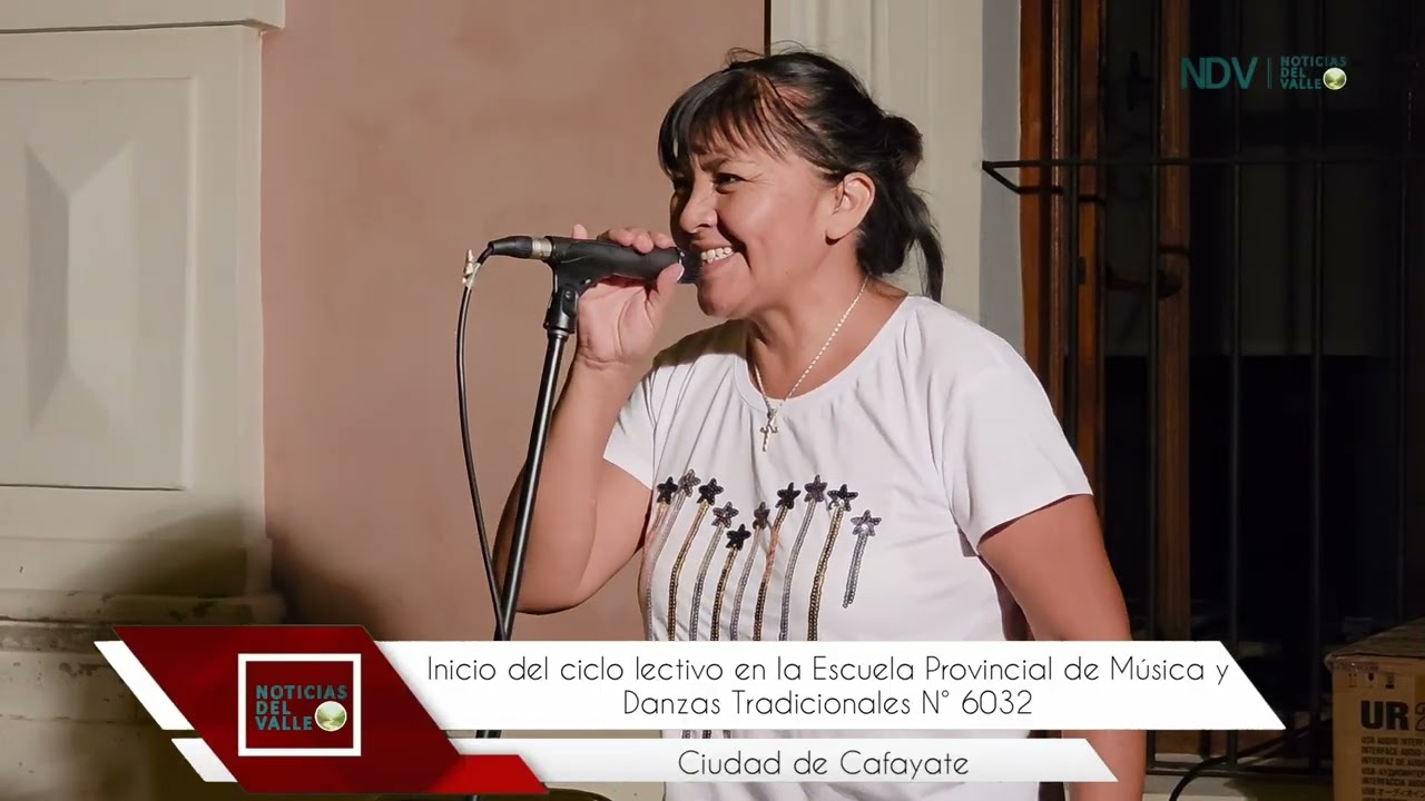 Inicio del ciclo lectivo en la Escuela Provincial de Música y Danzas Tradicionales de Cafayate 🎶