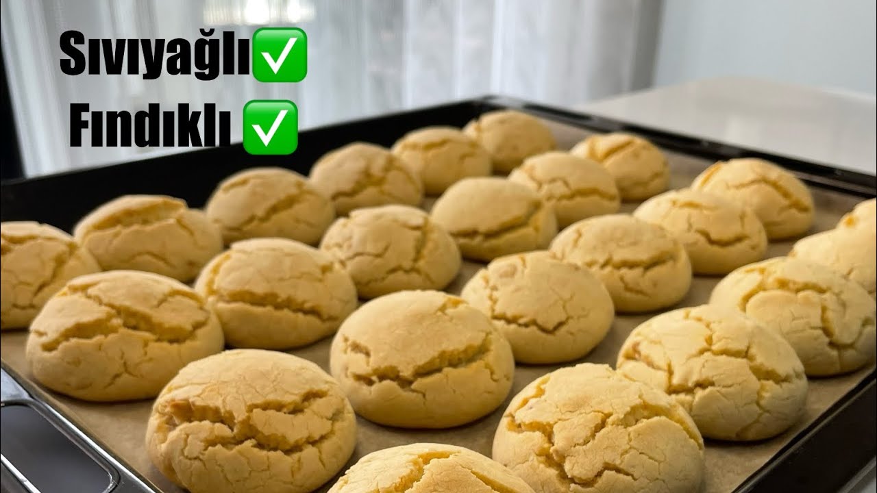 5 Dakikada Fındıklı Kurabiye Tarifi 🤌💯