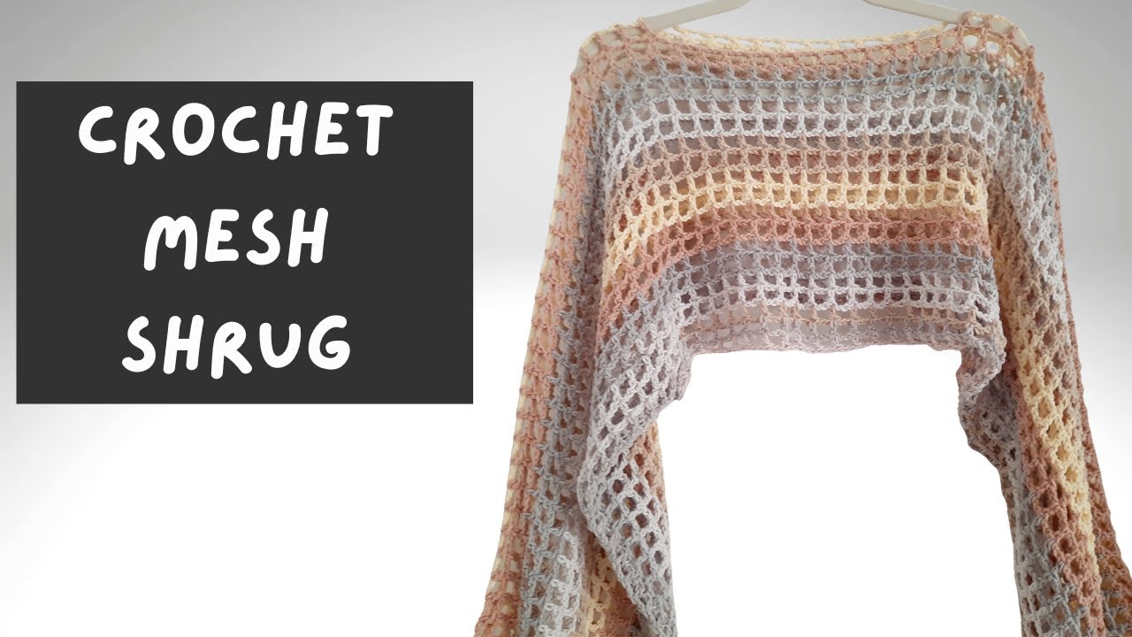 Cute crochet shrug!