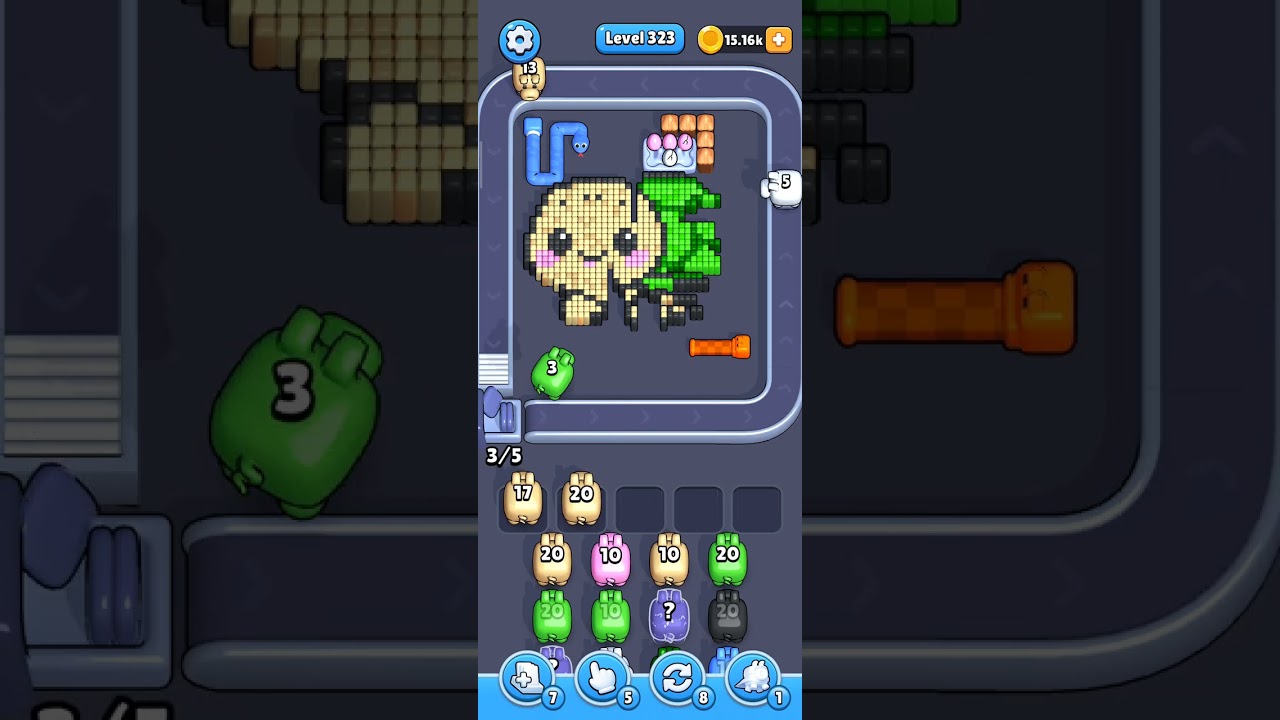 Pixel Flow — level 323