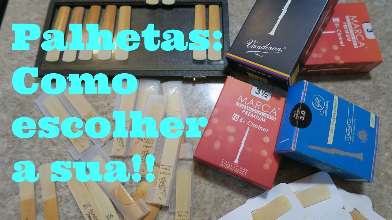 Palhetas: como escolher a sua - Aula 5
