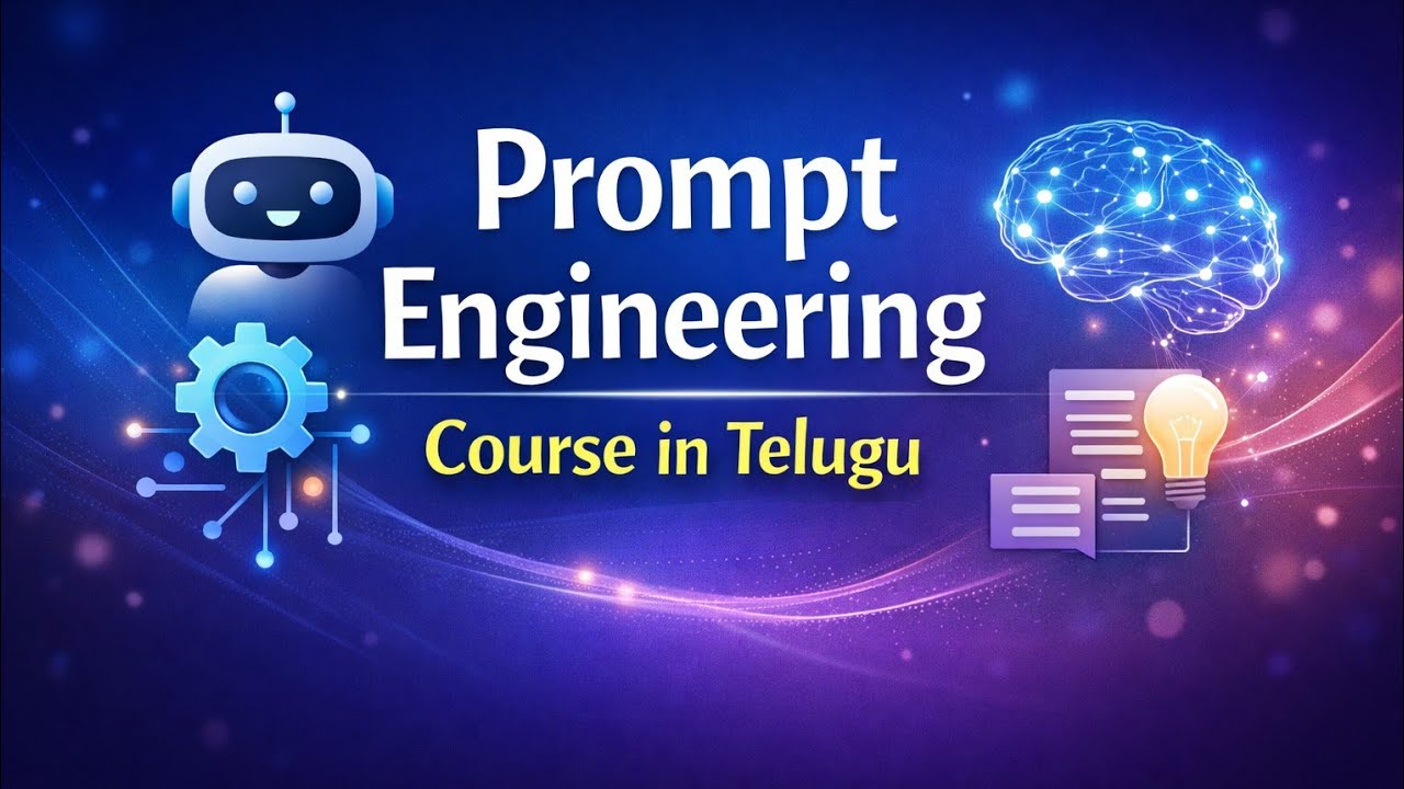 Part 7 | Prompt Engineering in Telugu | Prompt Applications & Examples  | YouTube Telugu Tutorial
