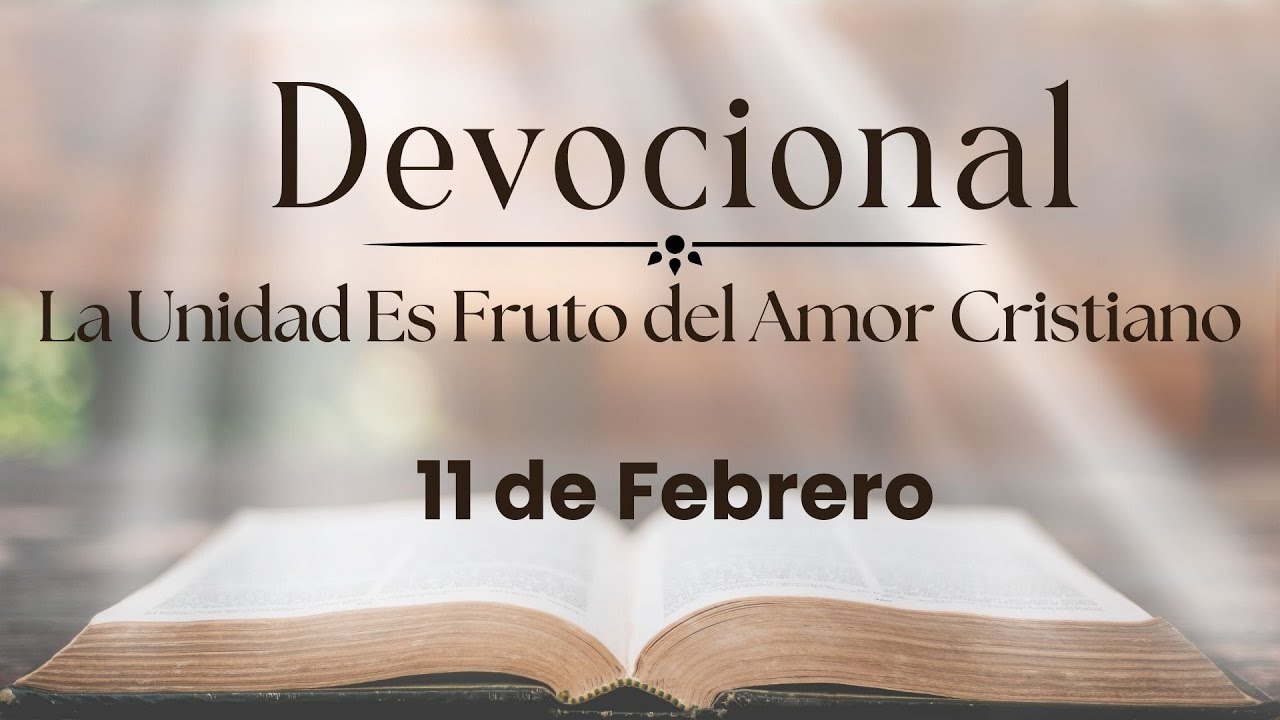 Devocional de hoy, 11 de febrero. Devocionales cortos. Palabra de Dios para tu vida.