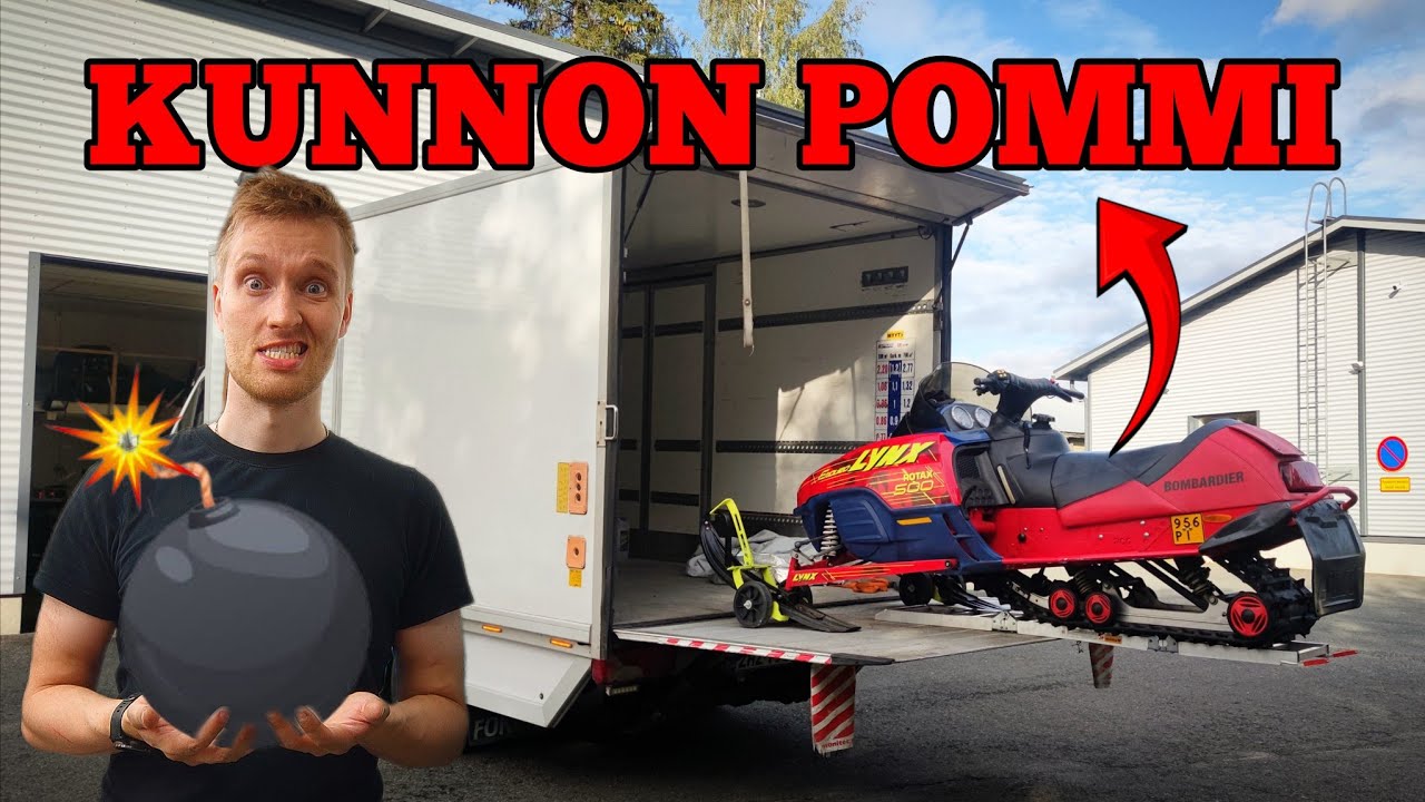 K&Auml;VIN OSTAMASSA MOOTTORIKELKAN, JOSTA PALJASTUI PALJON VIKOJA 😅