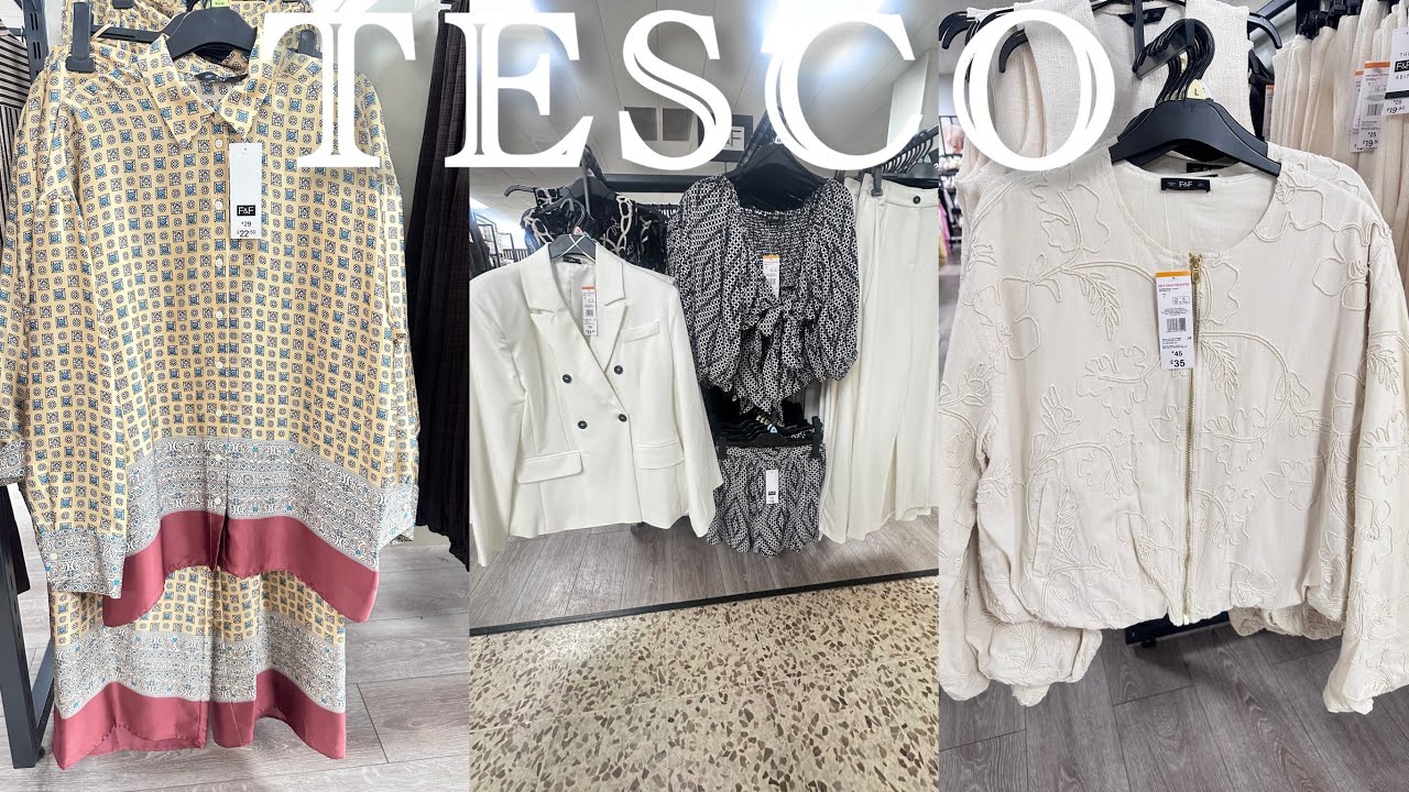 Новинки одежды Tesco F&F 2026 / Женская одежда Tesco F&F 2026 | Весенние новинки Tesco