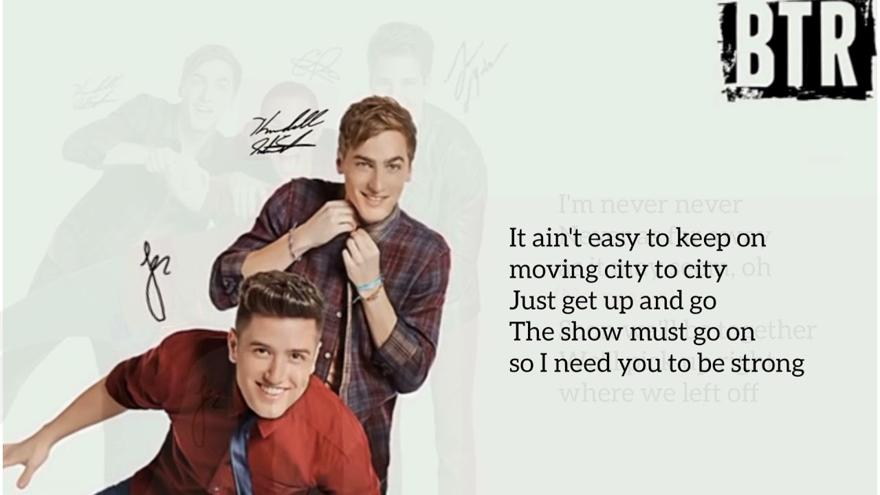 Big Time Rush - Worldwide (Lyrics)