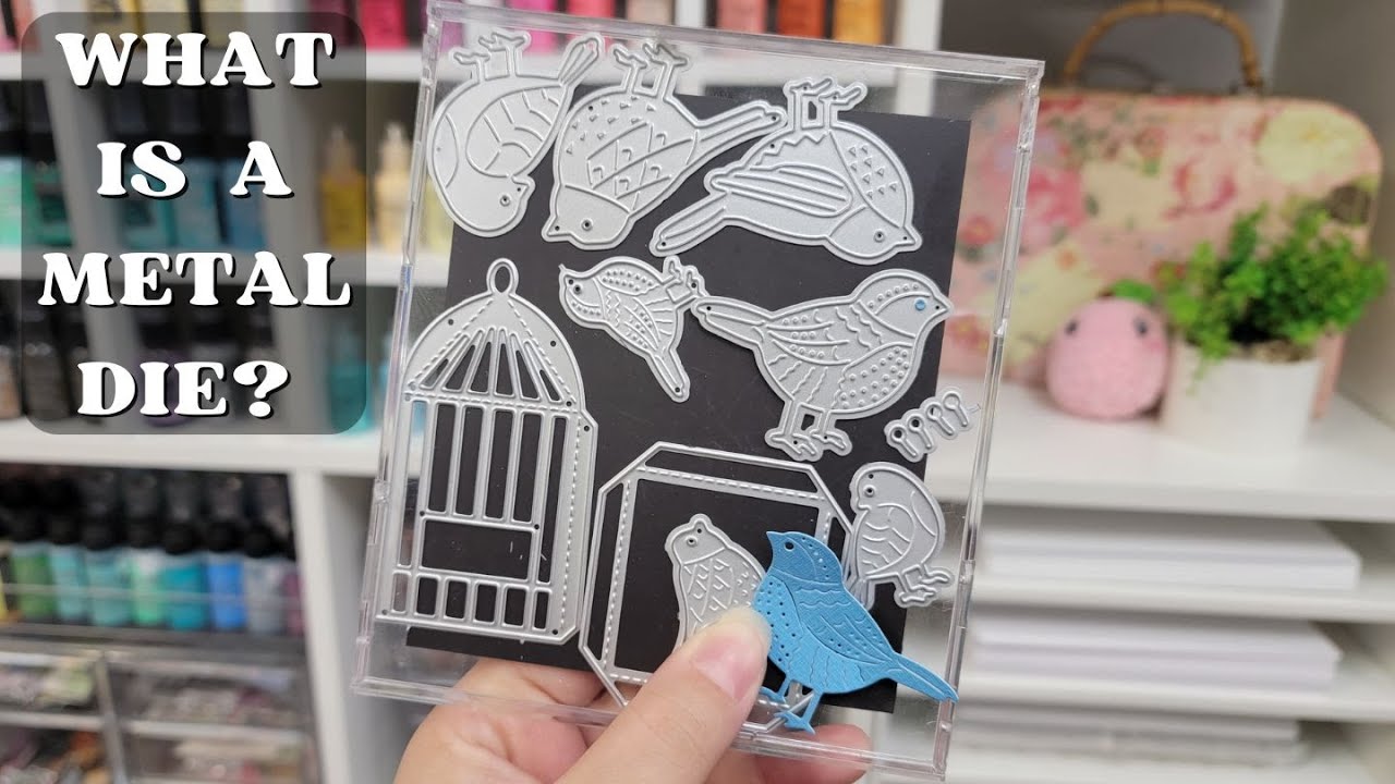What is a metal die for paper crafting? | Die cutting machine basic overview