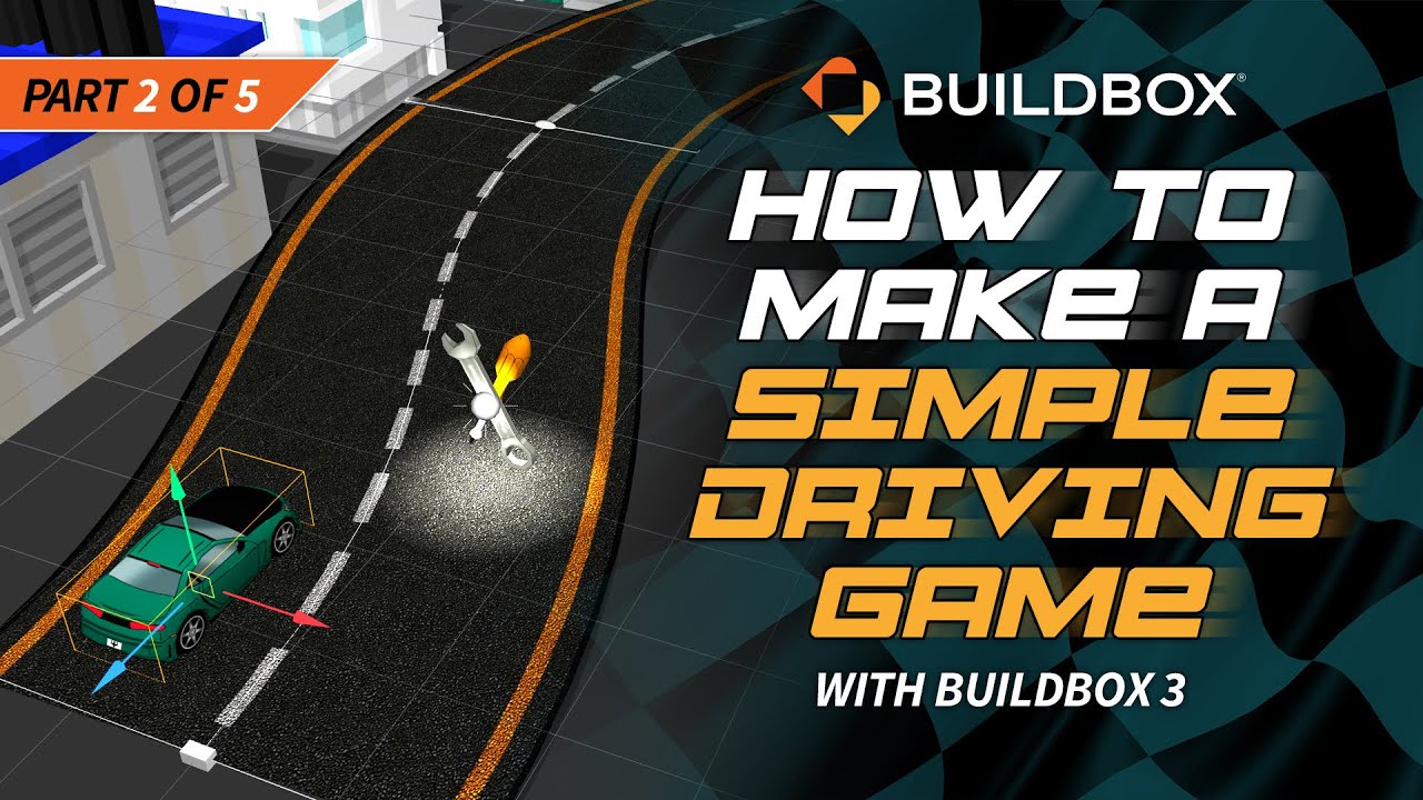 How To Make A Simple Driving Game With Buildbox 3 - Part 2