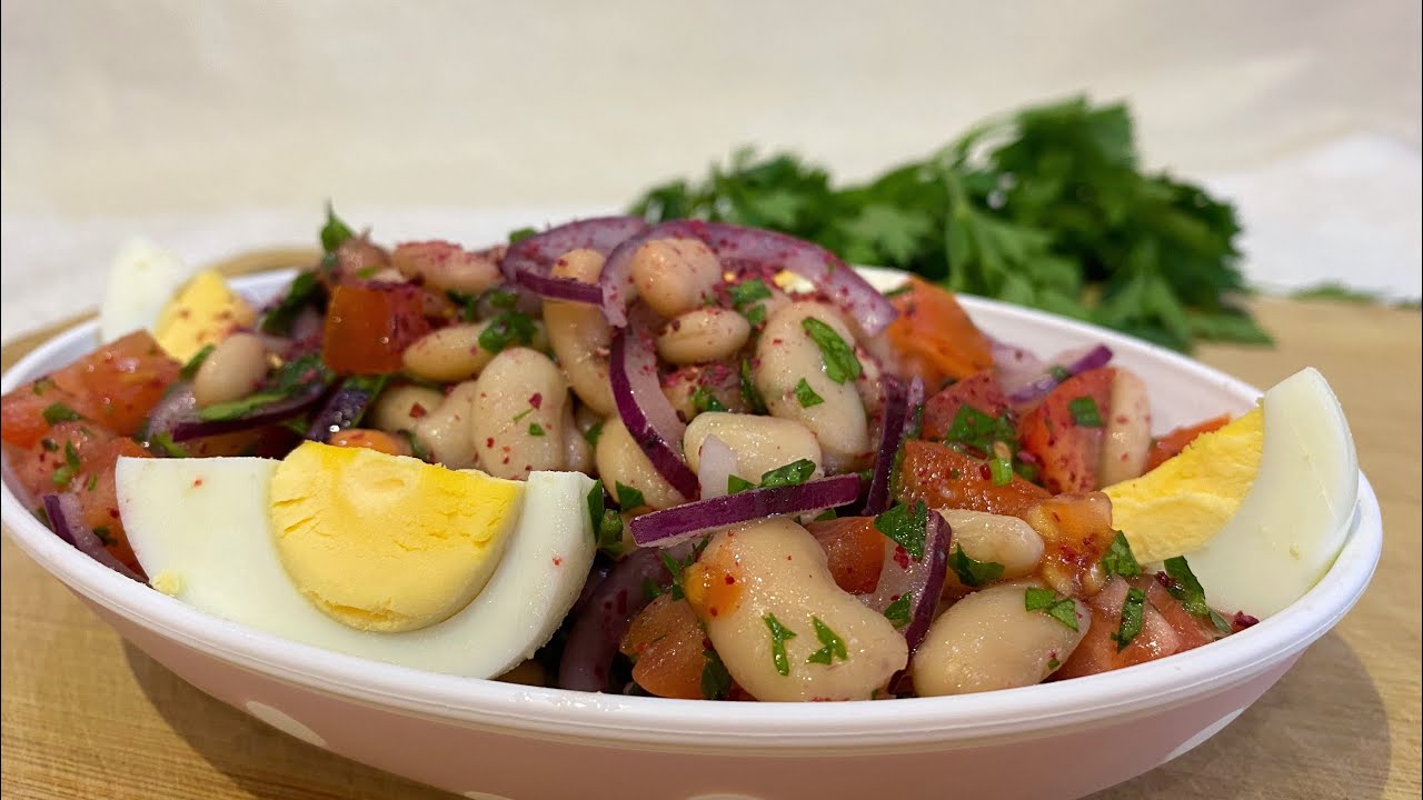 САЛАТ &laquo;ПИЯЗ&raquo; / ТУРЕЦКАЯ ЗАКУСКА / PIYAZ appetizer salad