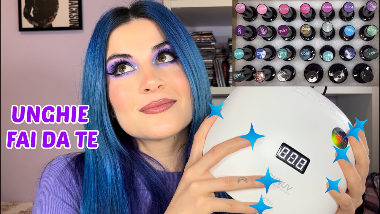 Come mi faccio le UNGHIE con gli SMALTI SEMIPERMANENTI + Collezione smalti