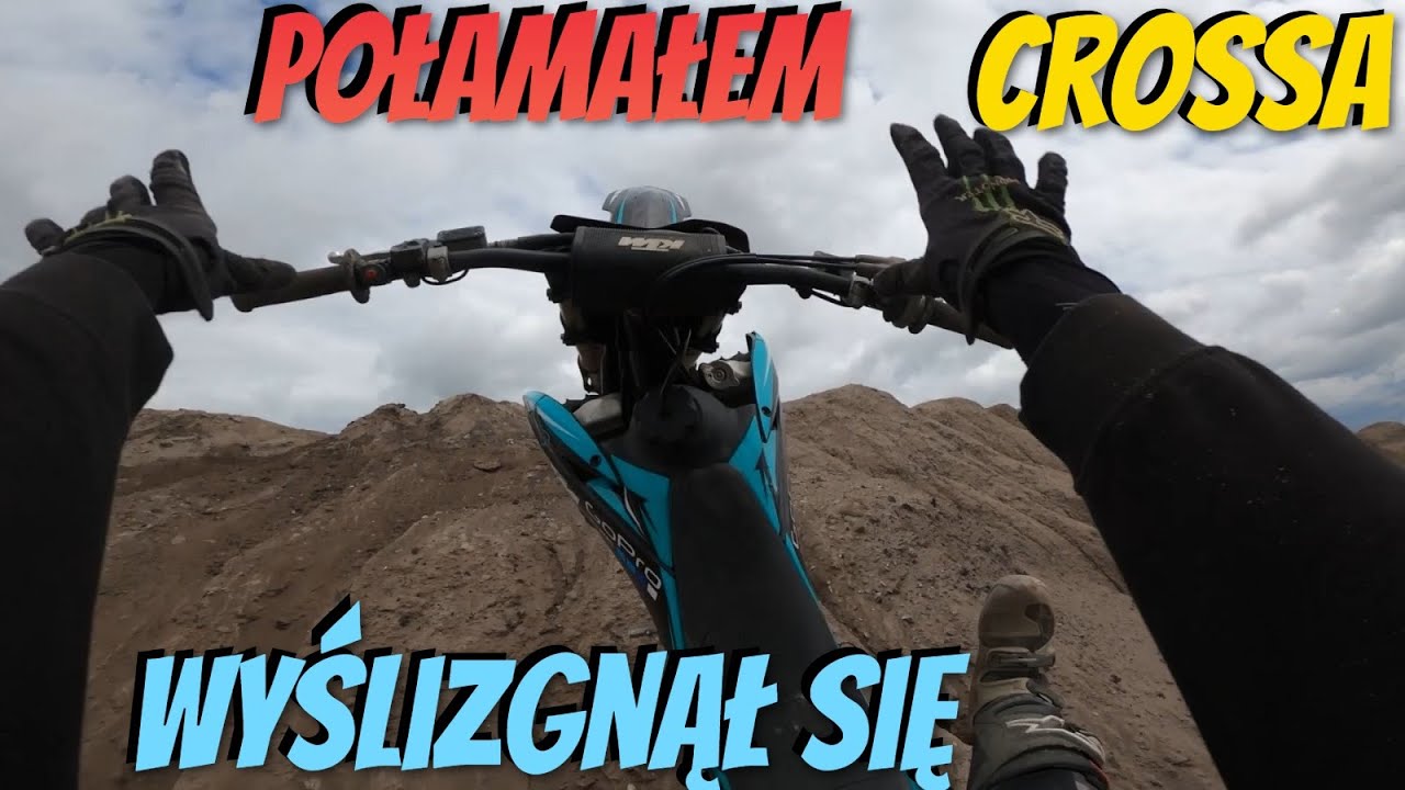 Połamałem crossa za 20.000zł ! Naprawi się dziada ! Duża Ekipa na kopalni