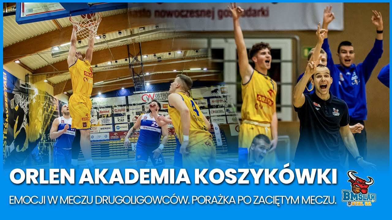 ORLEN Akademia Koszyk&oacute;wki BM Stal - BC&nbsp;Swiss Krono Żary 86:94.  05.03.2023r.