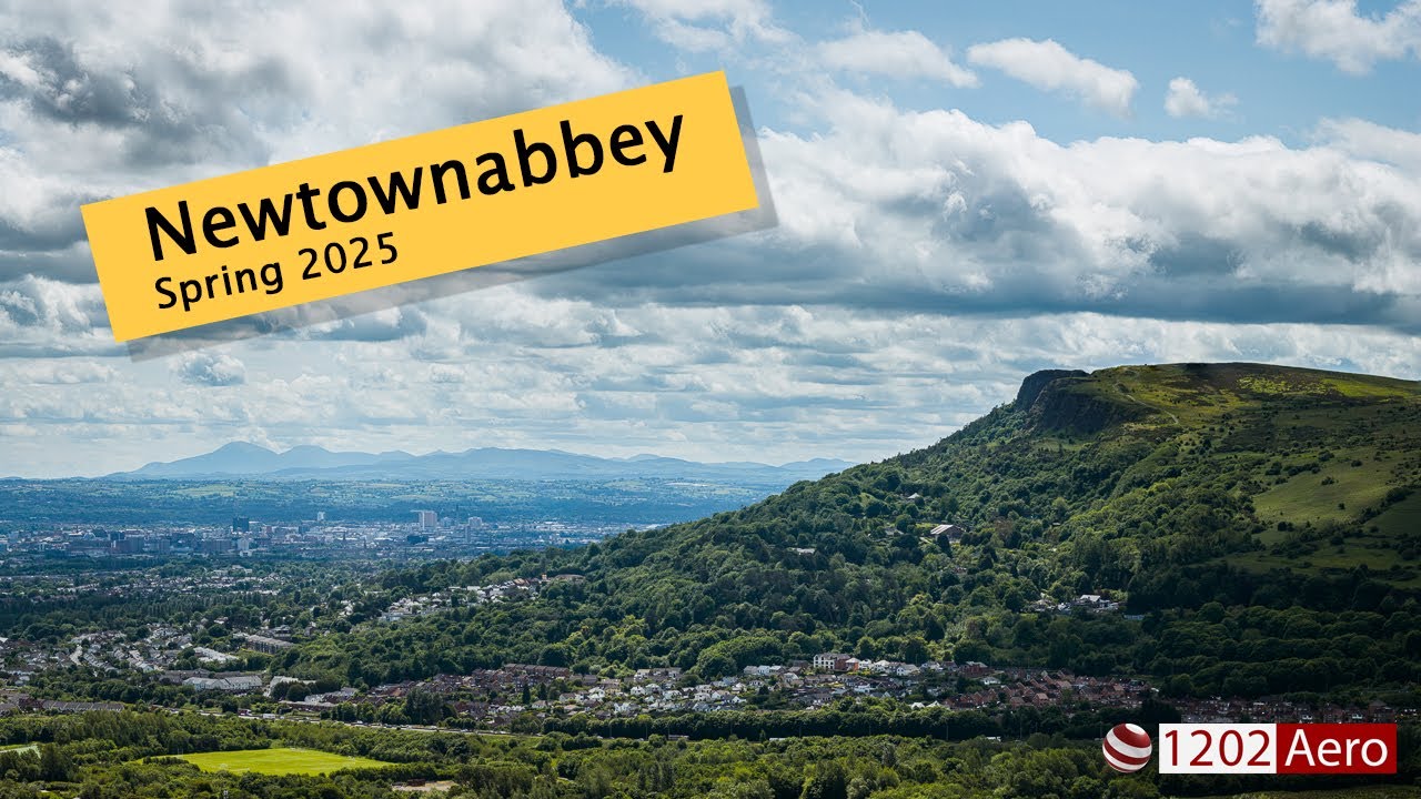 Above Newtownabbey & Belfast Hills | Late Spring 2025