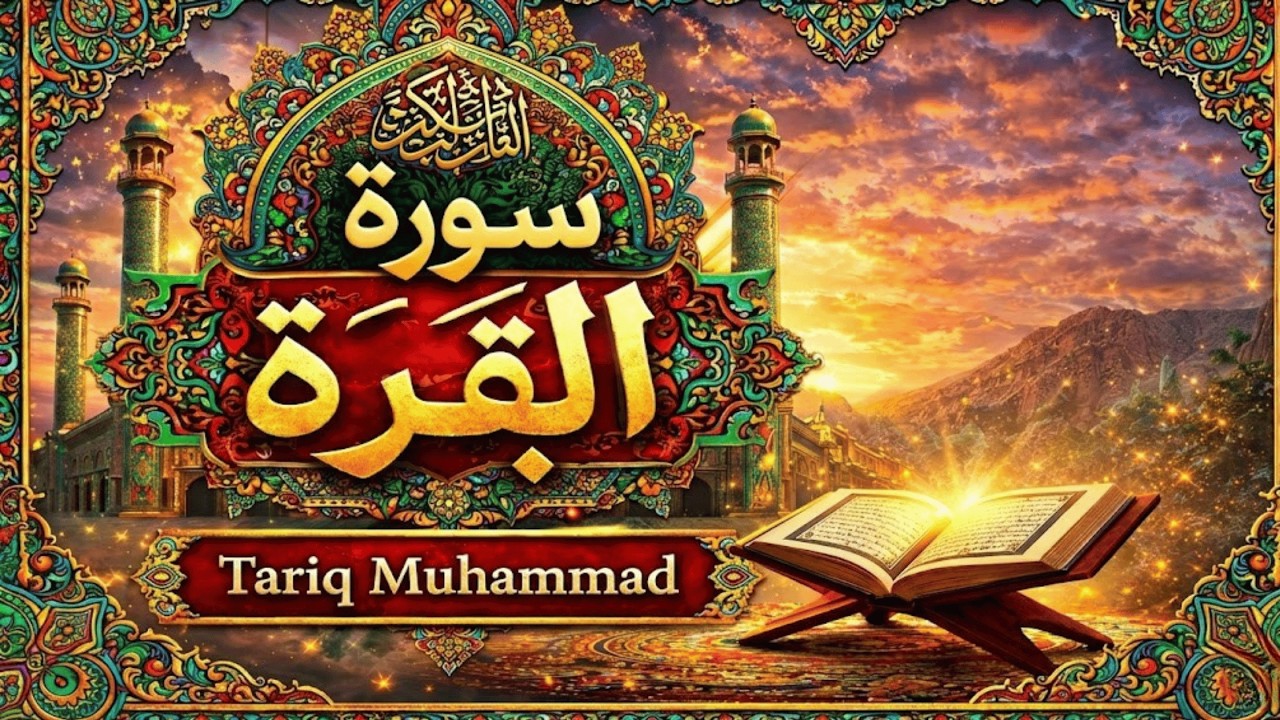 سورة البقرة كاملة للقارئ طارق محمد Surat Al Baqarah complete for Tariq Muhammad