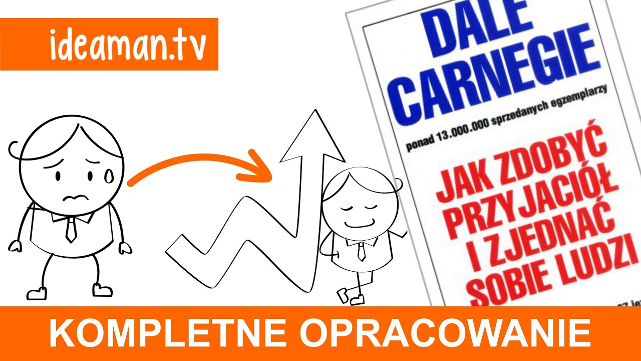 Jak Zdobyć Przyjaciół i Zjednać Sobie Ludzi - Dale Carnegie - kompletne opracowanie