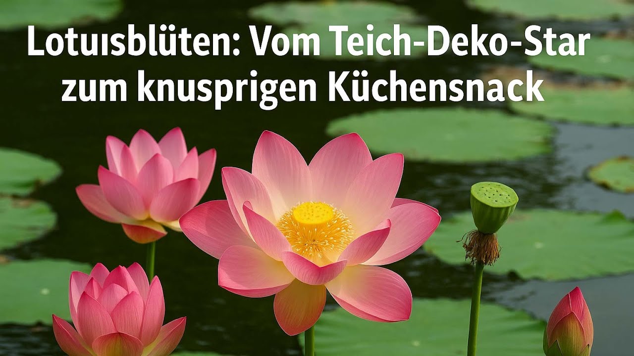 Blumen essen? Warum Lotusbl&uuml;tenchips jede Kartoffel alt aussehen lassen