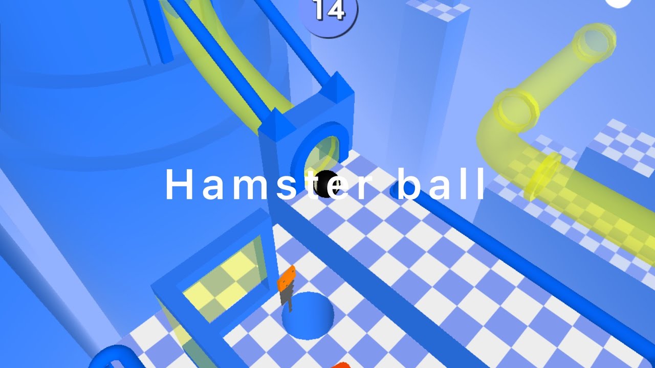 Hamsterball In Marble Race! Hamsterball