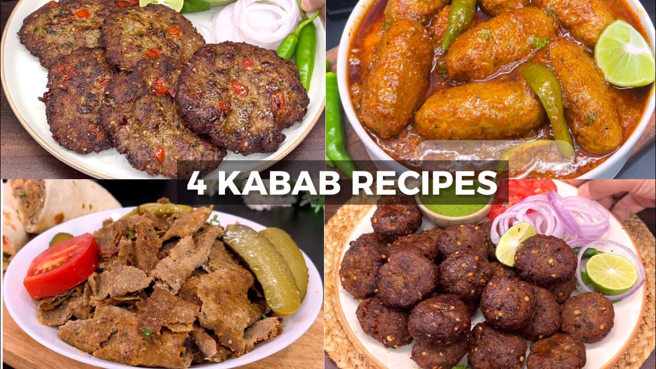 4 Easy and Delicious Kabab Recipes 