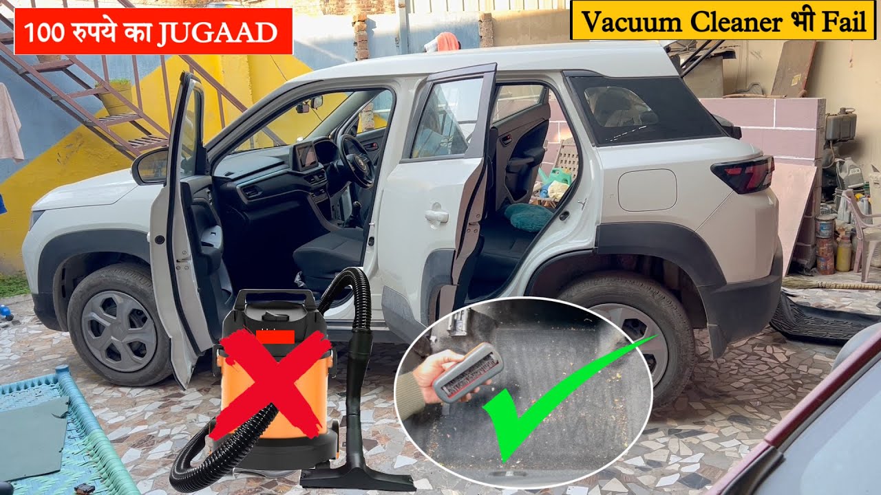 🙏पैसे बर्बाद मत करना Vacuum Cleaner Pe ||Car Interior Cleaning With Magic Dusters & Special Brushes