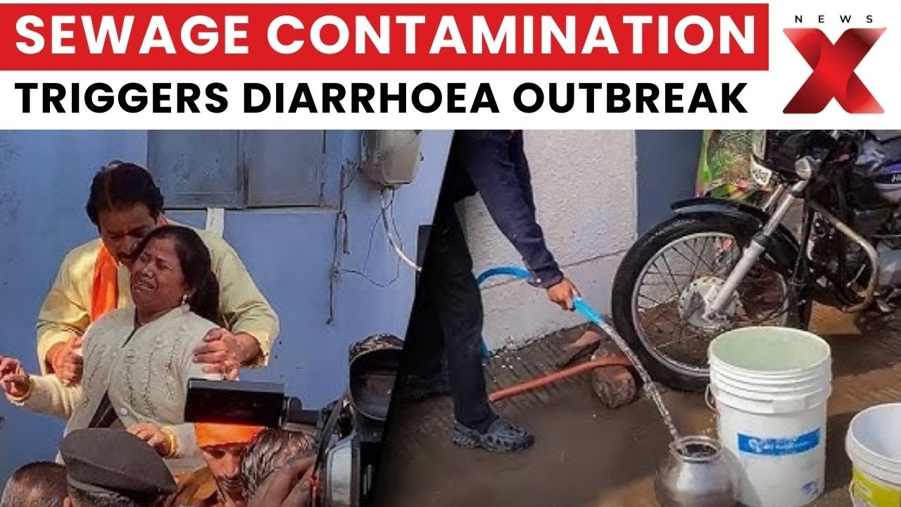 Indore Toxic Water Row: Diarrhoea Outbreak in Indore Linked to Sewage-Mixed Drinking Water | NewsX