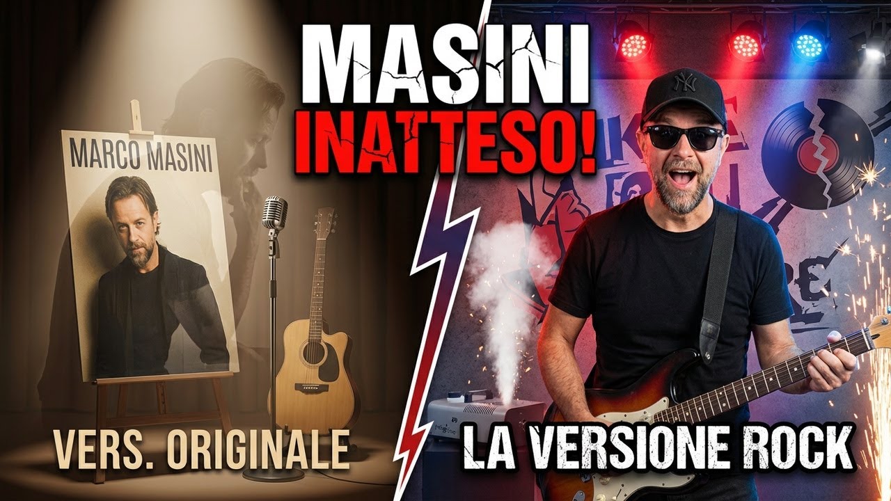 Il Confronto   Marco Masini Interpretazione Grigio+ | Rock Cover