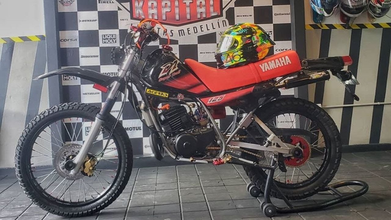 Restauración Yamaha DT 125 Así llego 😱 Así salio
