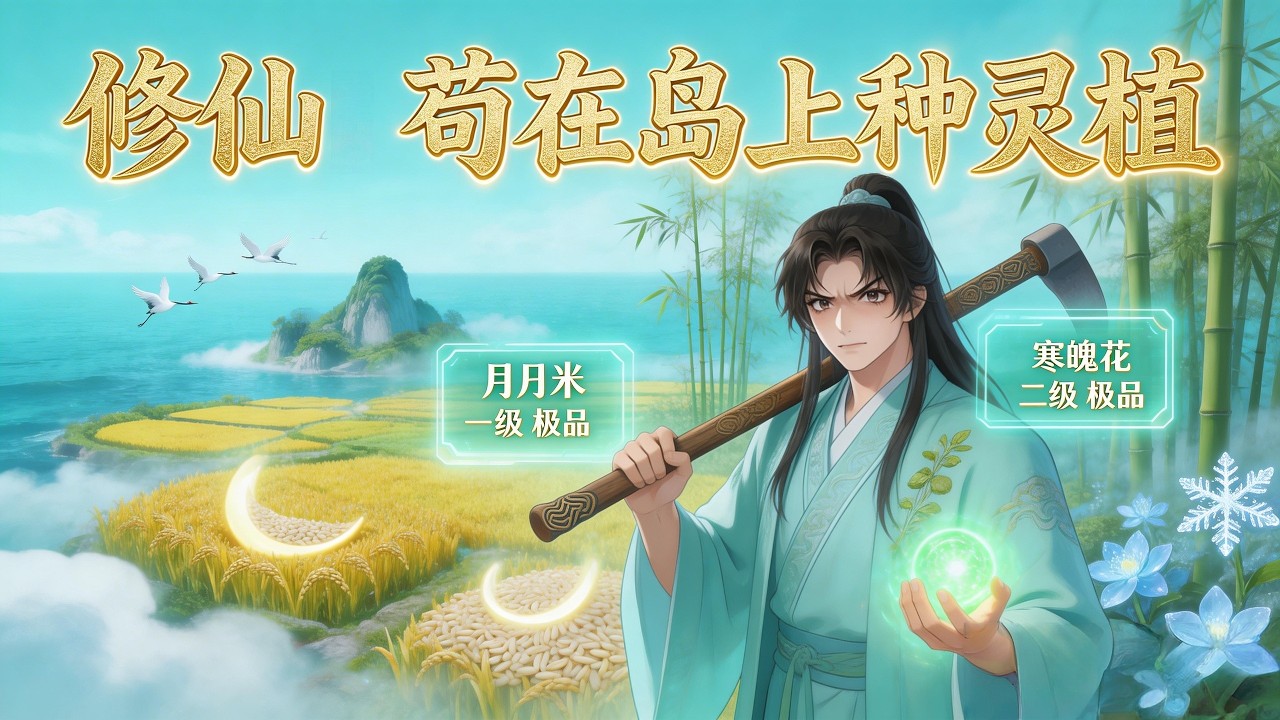 【修仙：苟在島上種靈植】EP1-408，沈雲溪穿越修仙界成散修靈農，激活種田系統，種靈植得逆天額外收穫，默默種田一路突破。大劫降臨，眾人方知這位低調靈農，竟是修仙界隱藏至強。