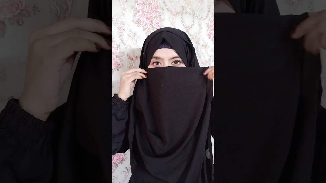 Quick Niqab 🤎 Tutorial For Everyday #shorts